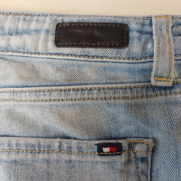Tommy Hilfiger ROME DALLAS Light Blue Washed Jeans Size 26 - Picture 4 of 15